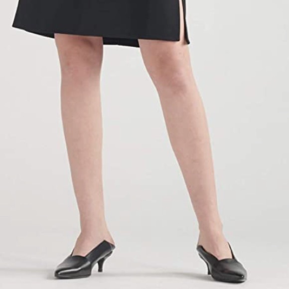 NWOT THAKOON Kitten Mule Black Leather Portugal - Picture 5 of 14